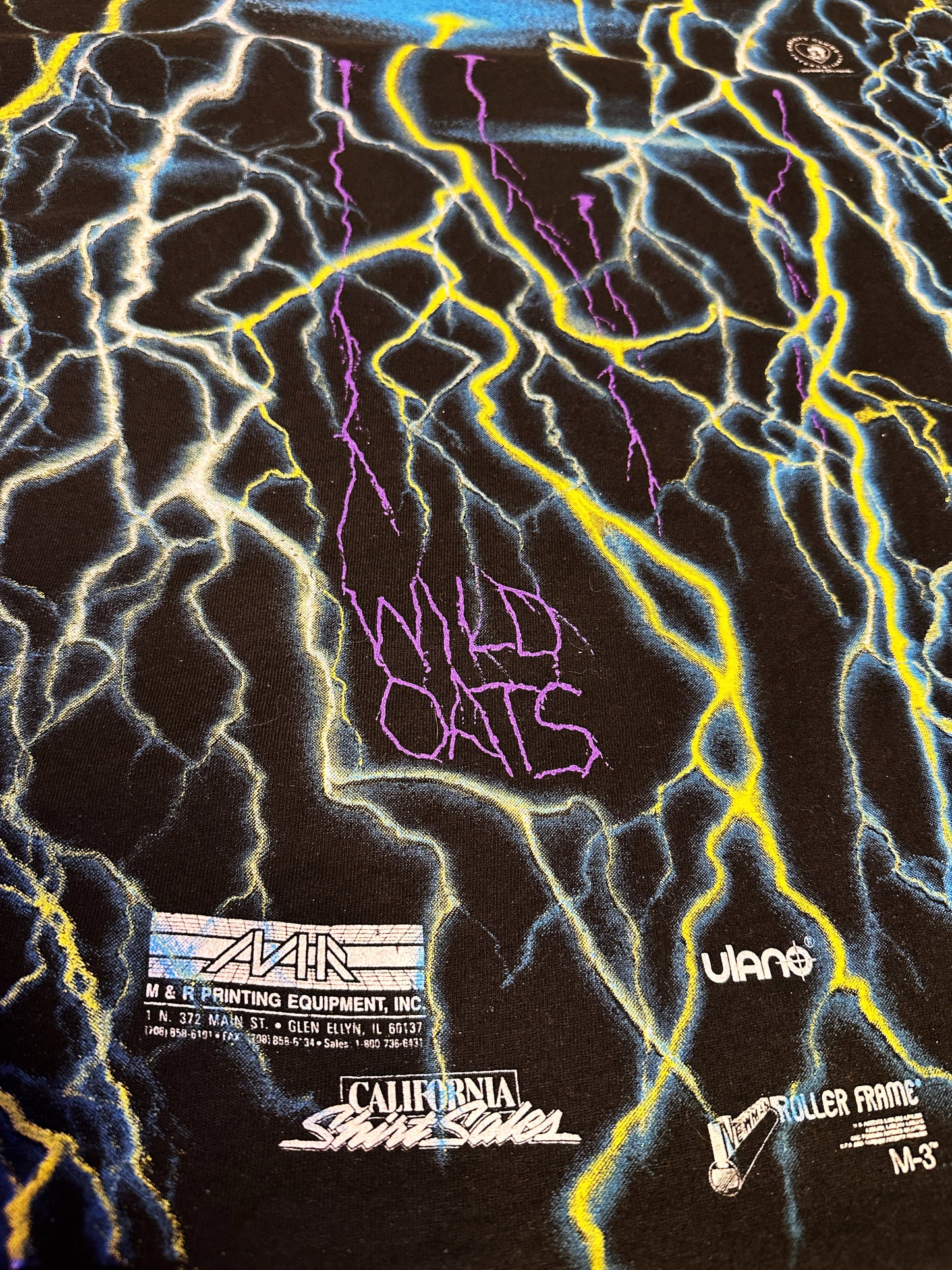 90's Wild Oats Lightning Test Print
