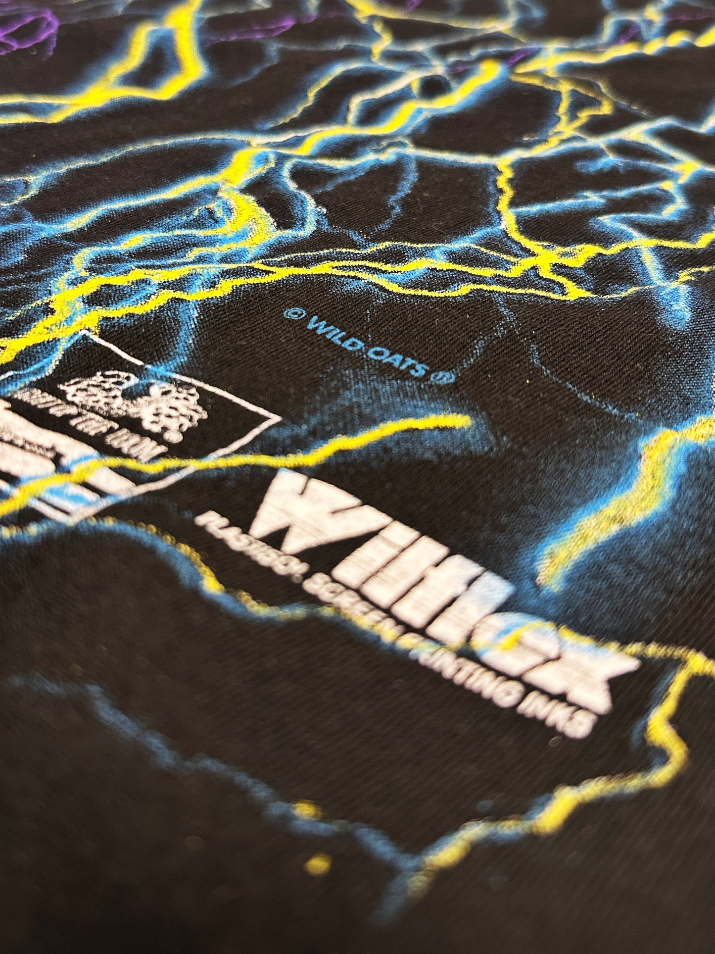 90's Wild Oats Lightning Test Print