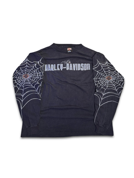 Y2K Harley-Davidson Spiderweb Sleeves